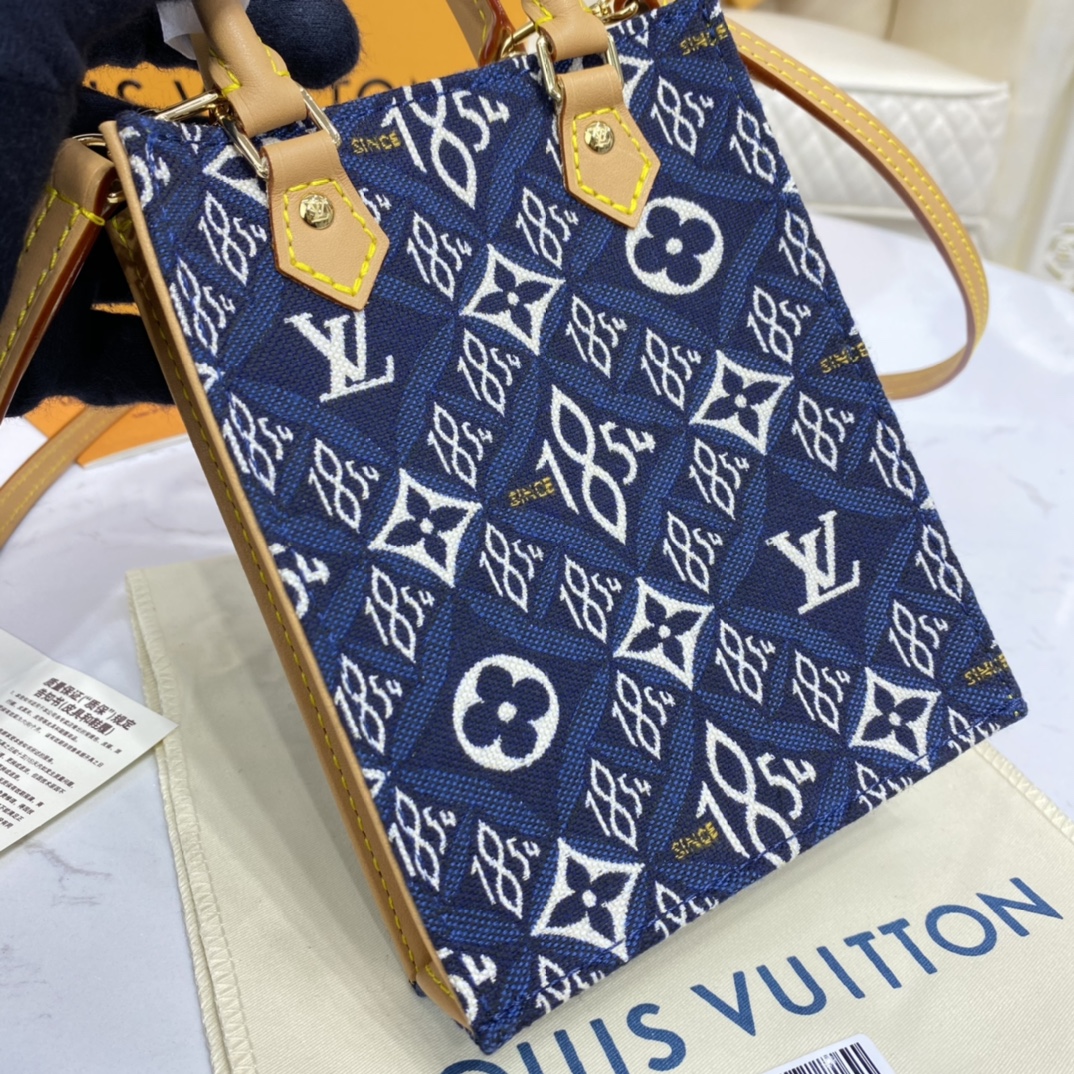 Louis Vuitton Since 1854 Petit Sac Plat Handbag M80288